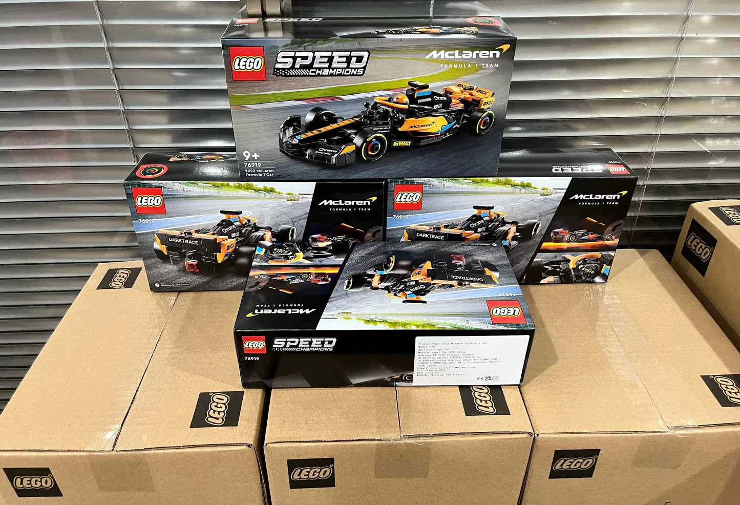 Lego McLaren 2023 Formula 1 Race Car