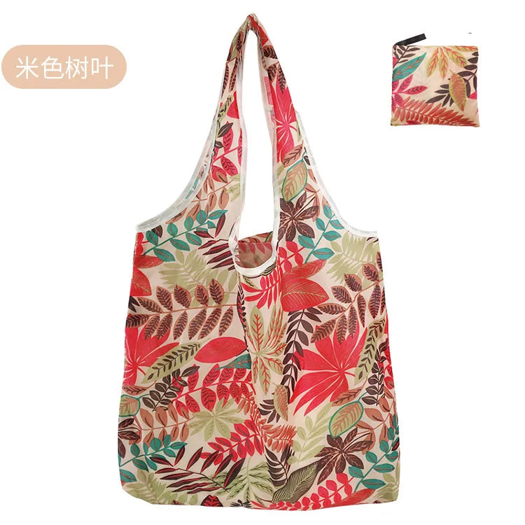 Foldable Reusable Shopping Tote Bag
