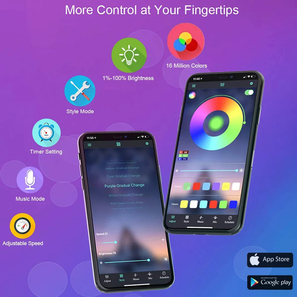 LumiFlex™ RGB USB LED Strip Light