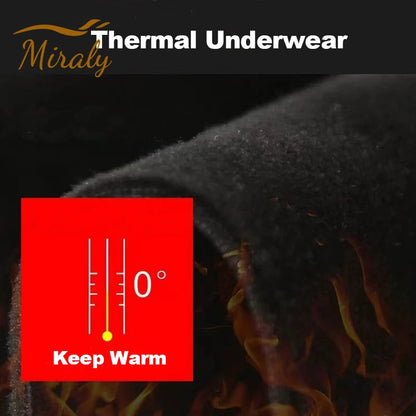 Men’s 2-Piece Fleece Thermal Underwear Set
