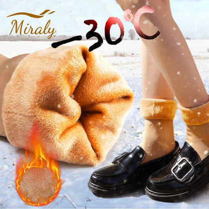 Thermal Fleece Winter Socks – Women’s