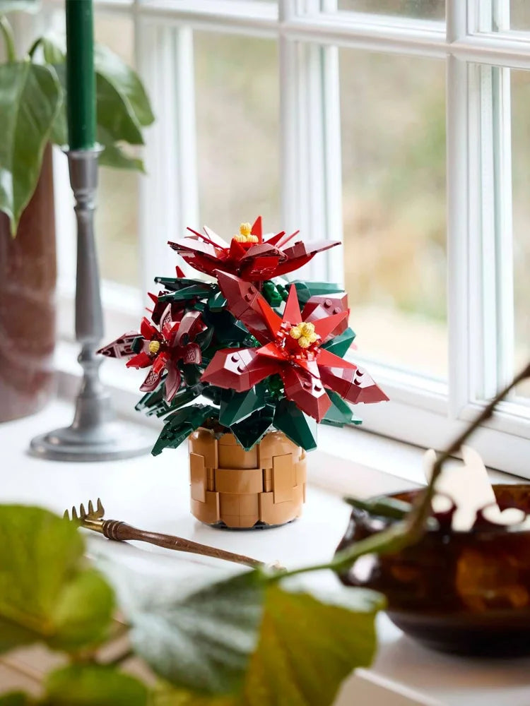 Lego Yipin Red Bonsai Collection