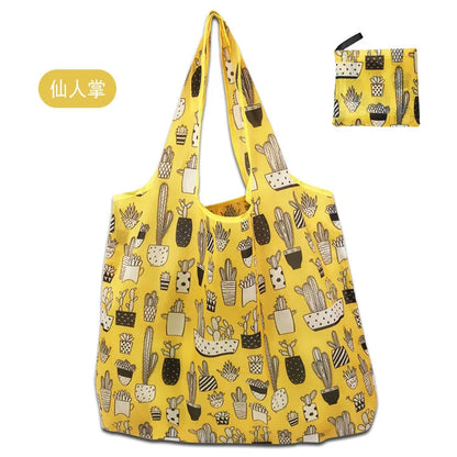 Foldable Reusable Shopping Tote Bag