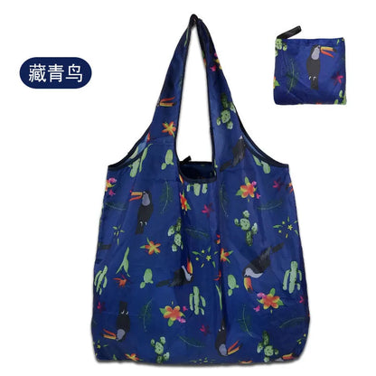 Foldable Reusable Shopping Tote Bag