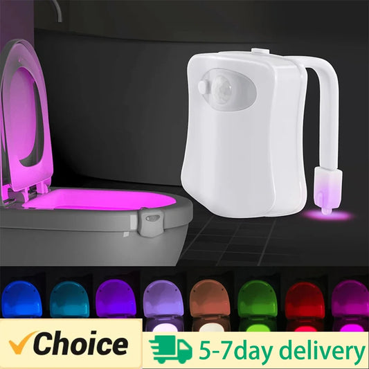 GlowSense™ Motion-Activated Toilet Night Light