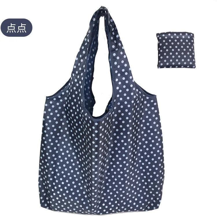 Foldable Reusable Shopping Tote Bag