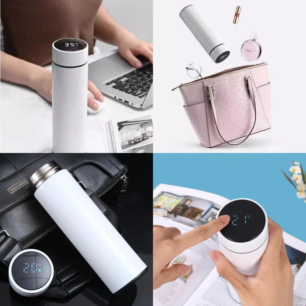 500ML Smart Temperature Display Thermos