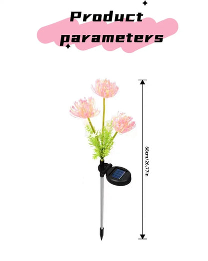 SolarBloom™ Waterproof Garden Flower Lights