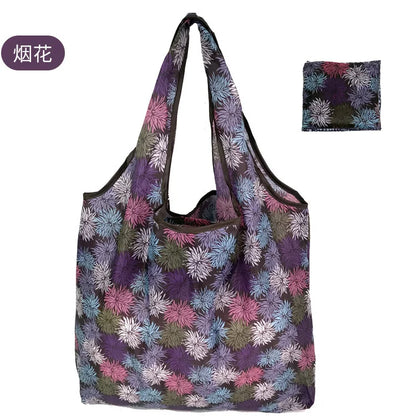 Foldable Reusable Shopping Tote Bag