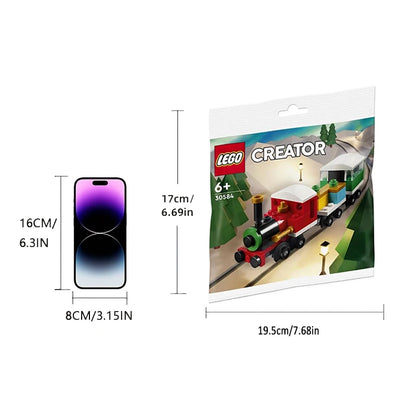 Lego Winter Holiday Train Building Set