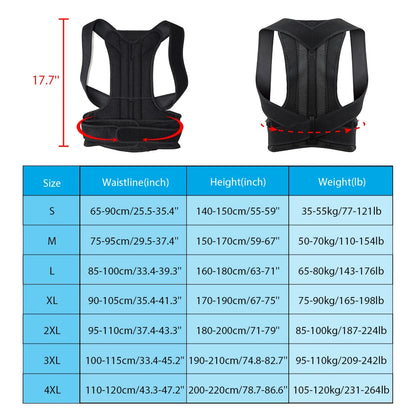 Adjustable Back Posture Corrector