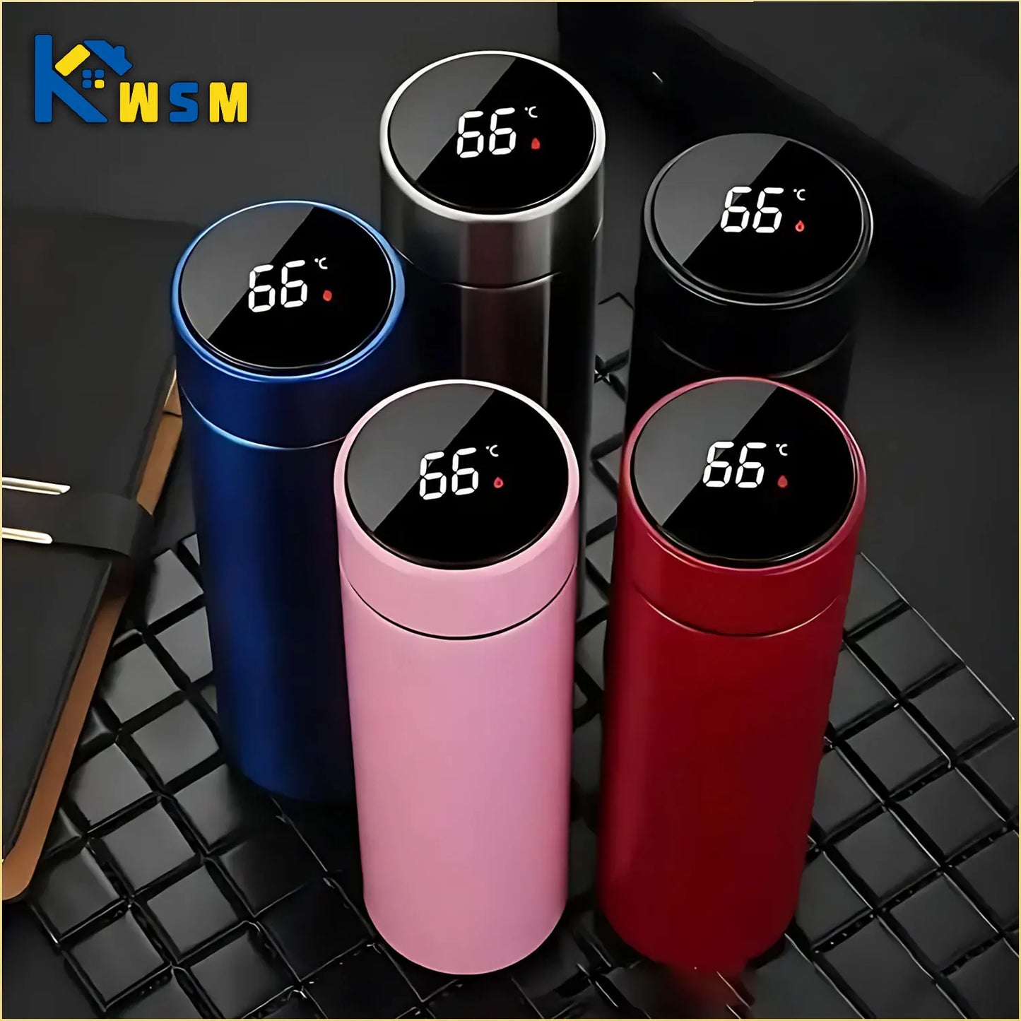 500ML Smart Temperature Display Thermos