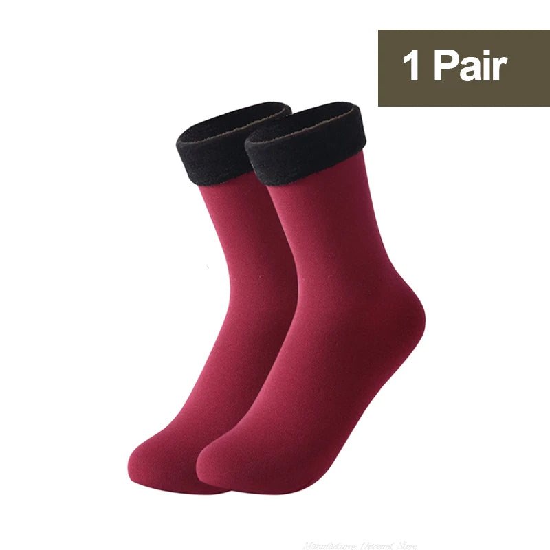 Thermal Fleece Winter Socks – Women’s