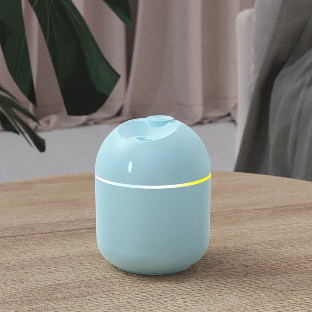 270ML USB Cool Mist Humidifier with LED Night Light