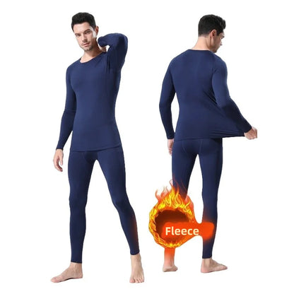Men’s Fleece Thermal Leggings – Warm Winter Fit