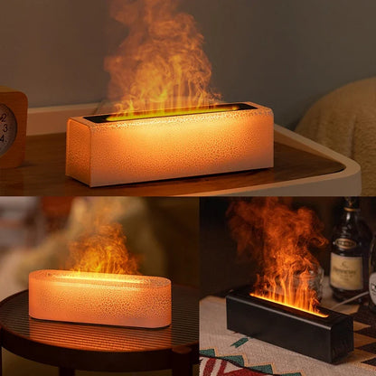 Flame-Style Ultrasonic Aroma Diffuser