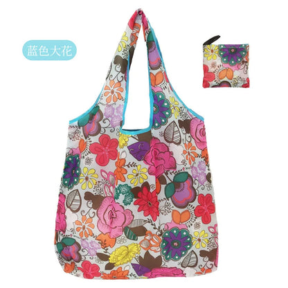 Foldable Reusable Shopping Tote Bag