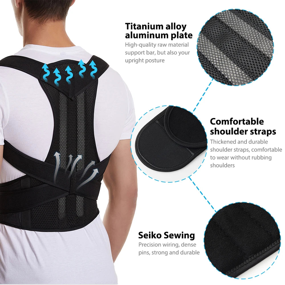 Adjustable Back Posture Corrector