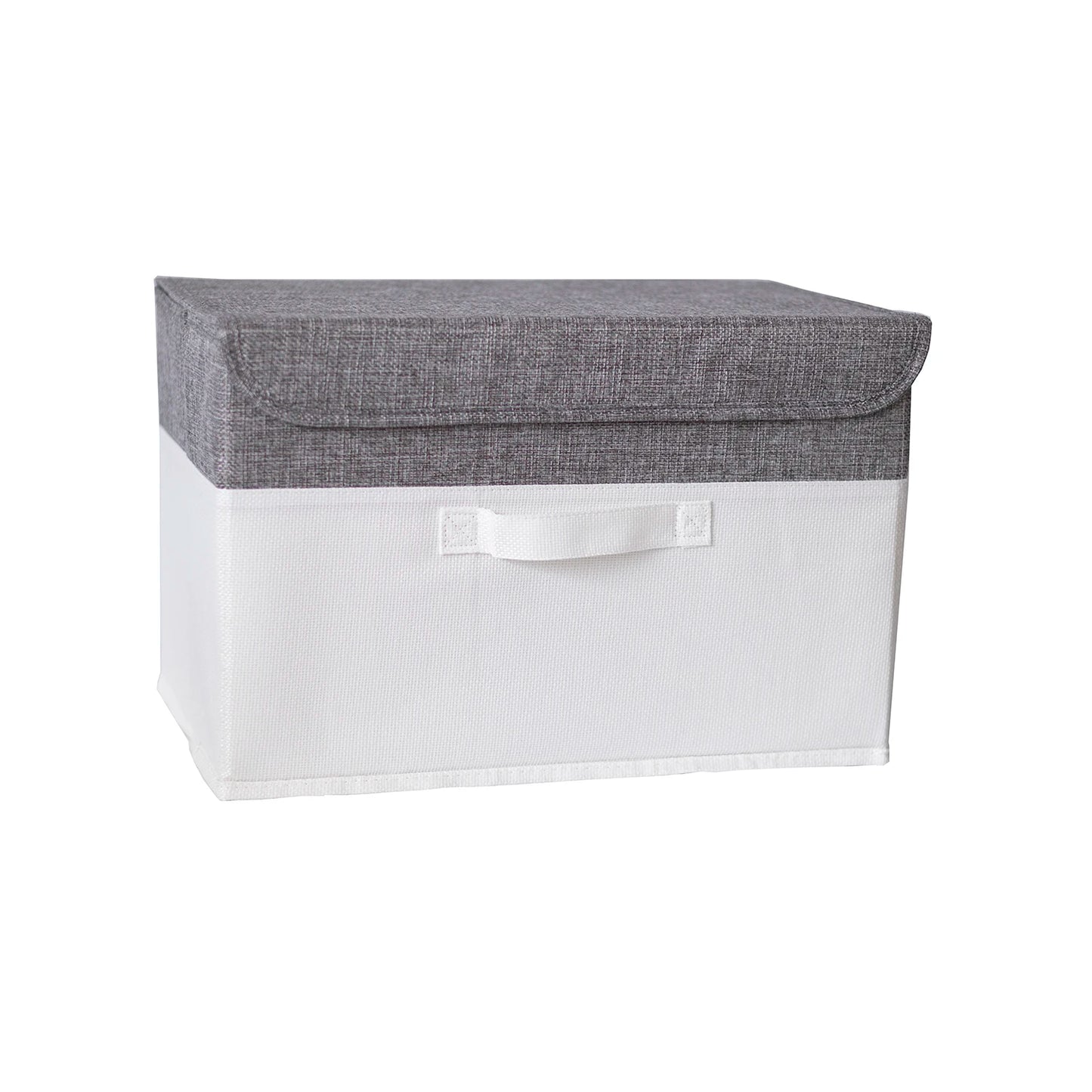 Foldable Cotton Linen Storage Basket