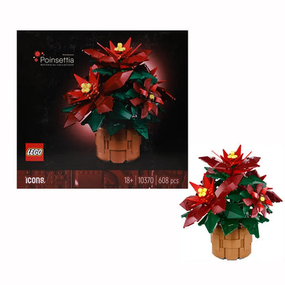 Lego Yipin Red Bonsai Collection