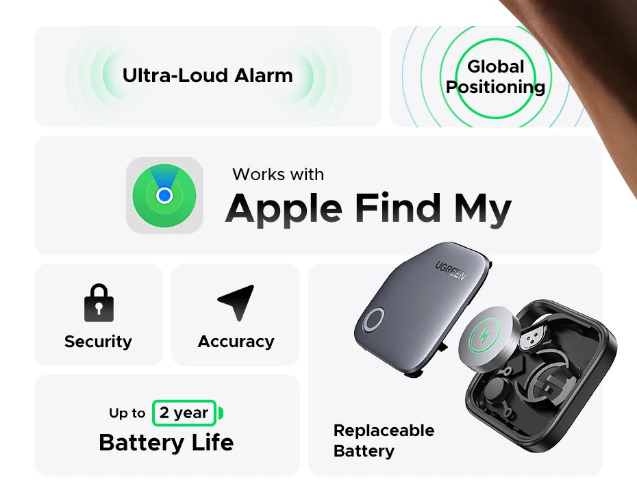 UGREEN Bluetooth Key Finder Tracker