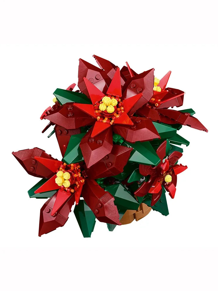 Lego Yipin Red Bonsai Collection