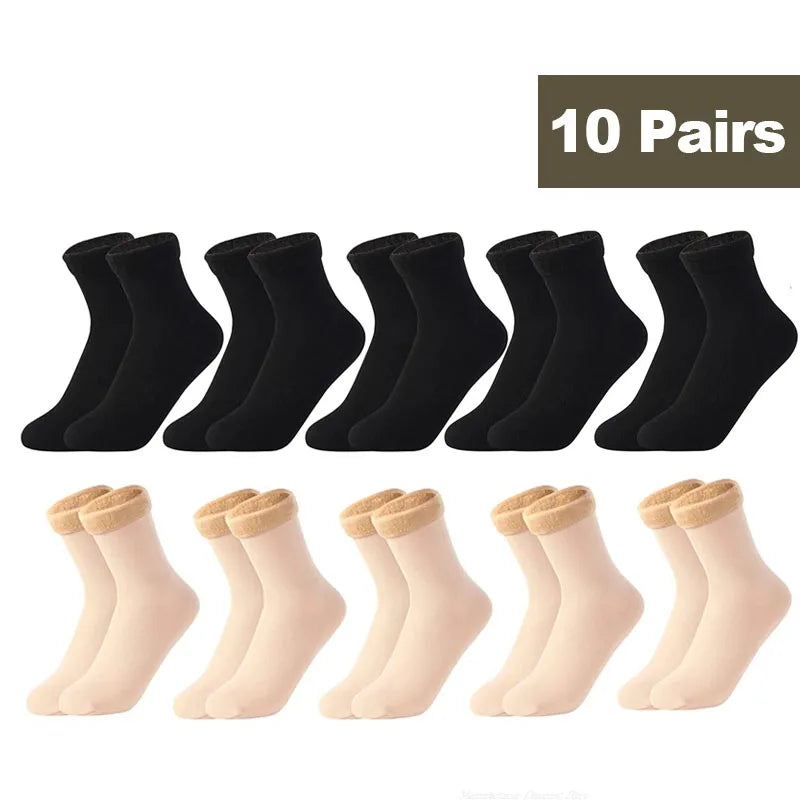 Thermal Fleece Winter Socks – Women’s