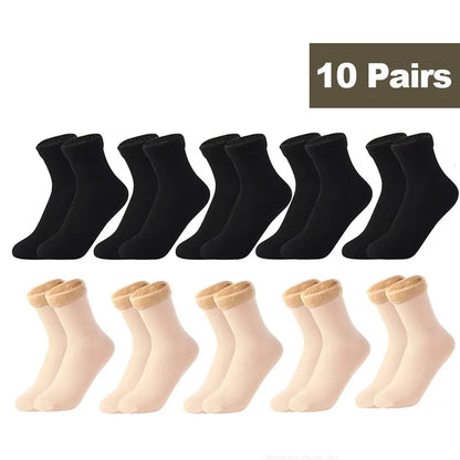 Thermal Fleece Winter Socks – Women’s