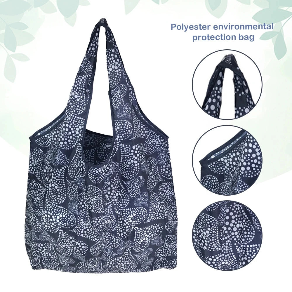 Foldable Reusable Shopping Tote Bag