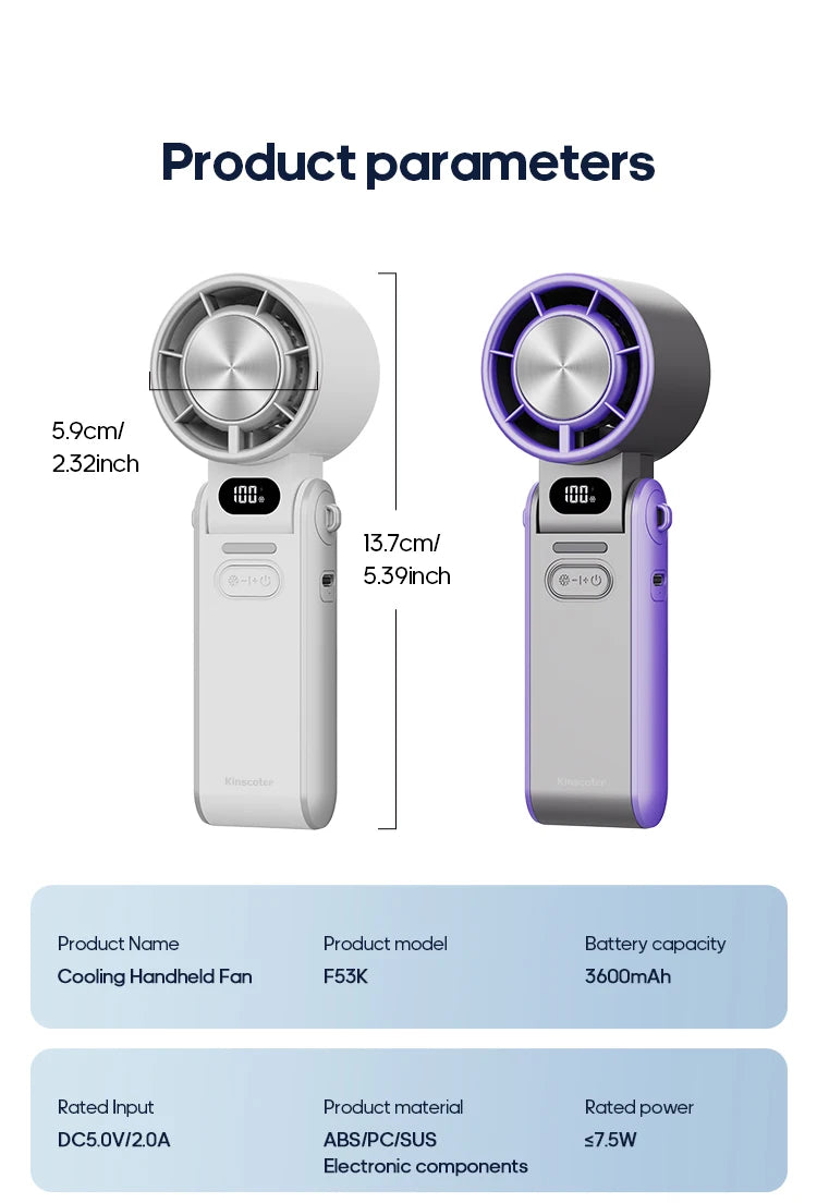 AeroBreeze™ Turbo Pocket Fan
