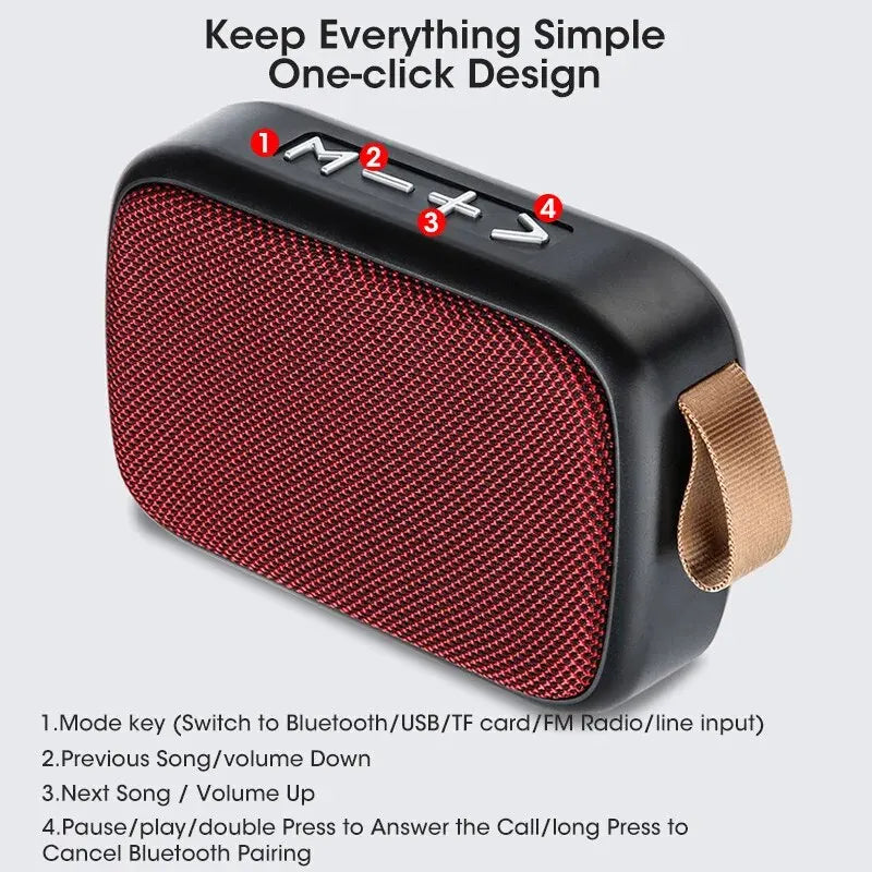 Portable Wireless Mini Speaker