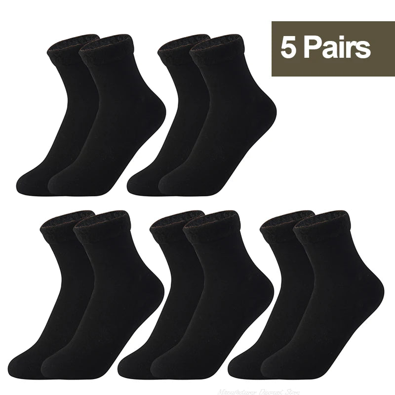 Thermal Fleece Winter Socks – Women’s