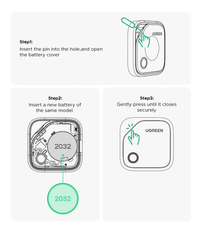 UGREEN Bluetooth Key Finder Tracker