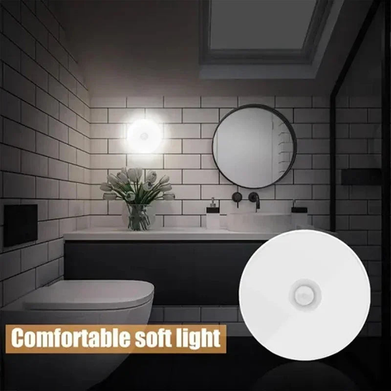 USB Rechargeable Motion Sensor Puck Lights