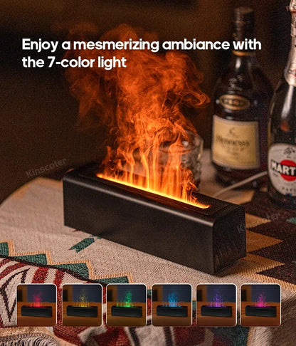 Flame-Style Ultrasonic Aroma Diffuser