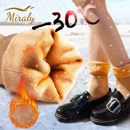 Thermal Fleece Winter Socks – Women’s