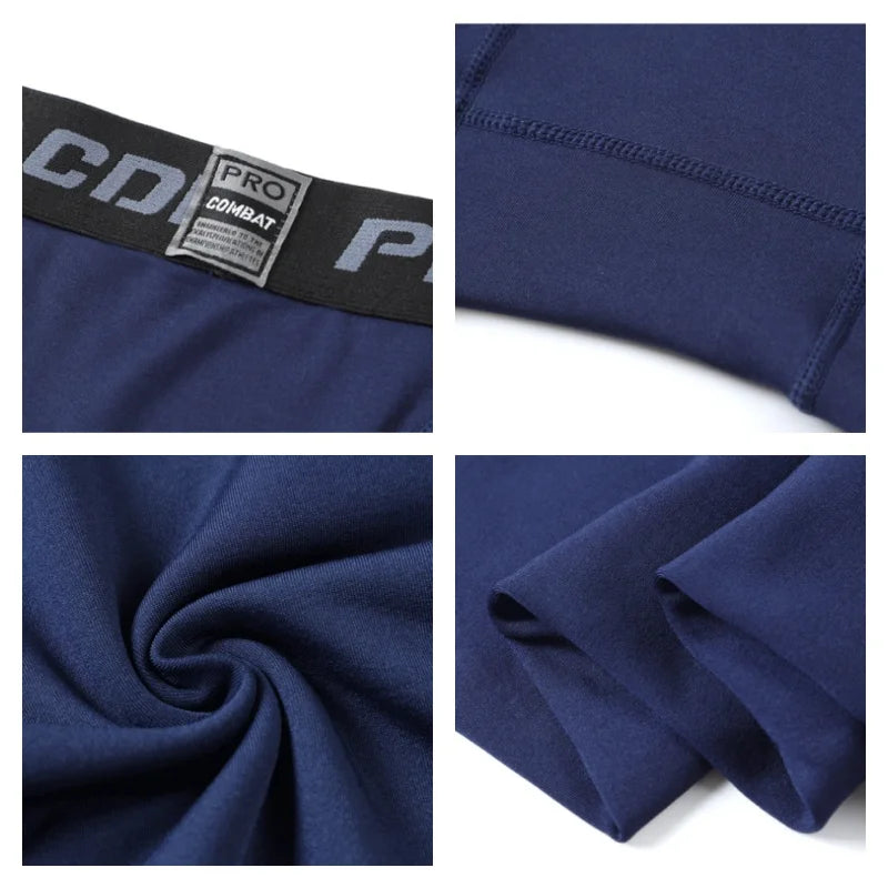 Men’s Fleece Thermal Leggings – Warm Winter Fit