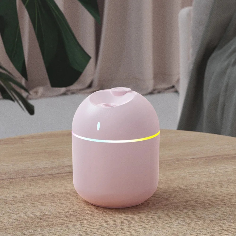 270ML USB Cool Mist Humidifier with LED Night Light