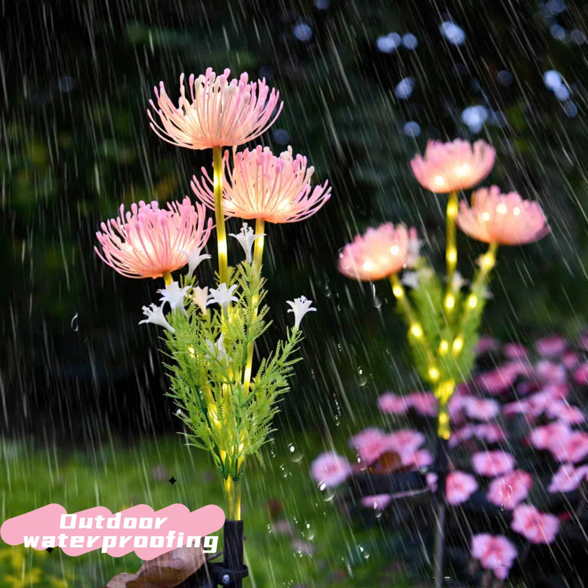 SolarBloom™ Waterproof Garden Flower Lights
