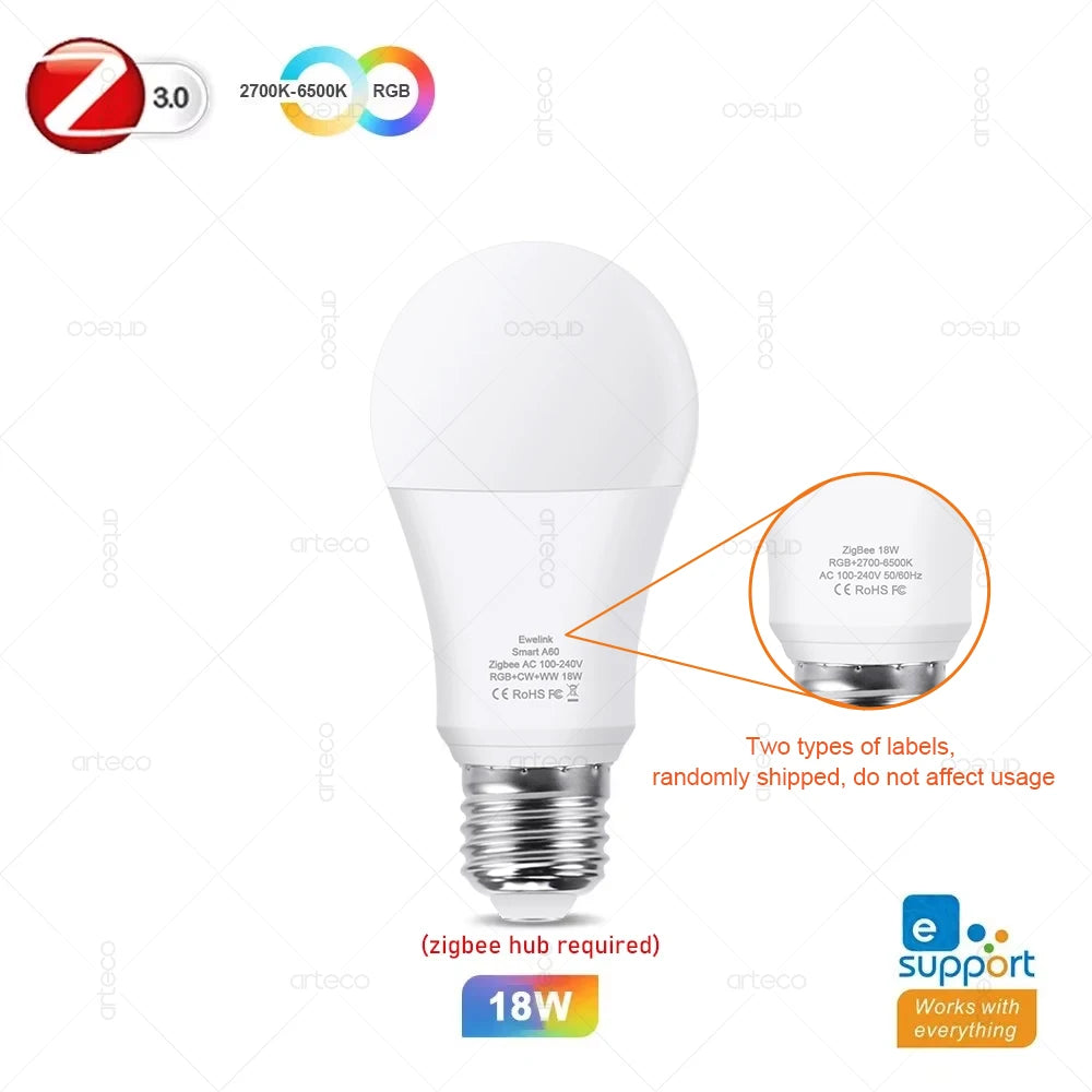 LumaSync™ Zigbee Smart RGB Bulb