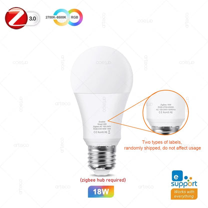 LumaSync™ Zigbee Smart RGB Bulb