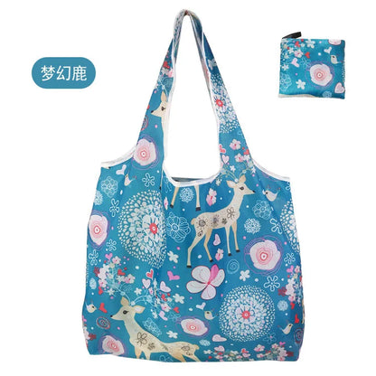Foldable Reusable Shopping Tote Bag