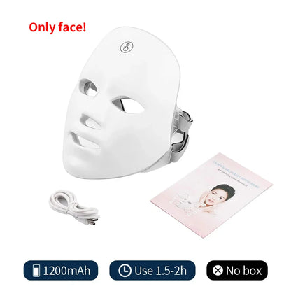 7-Color LED Photon Facial Mask
