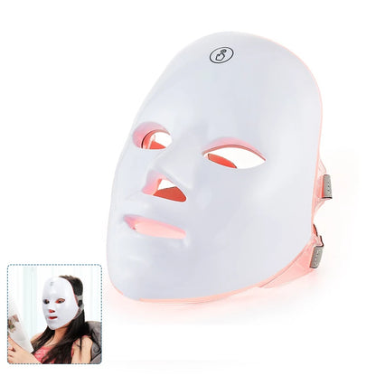 7-Color LED Photon Facial Mask