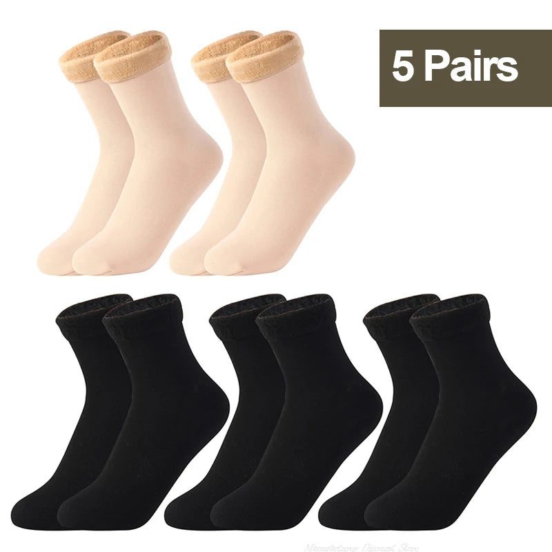 Thermal Fleece Winter Socks – Women’s