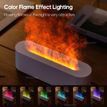 Flame-Style Ultrasonic Aroma Diffuser