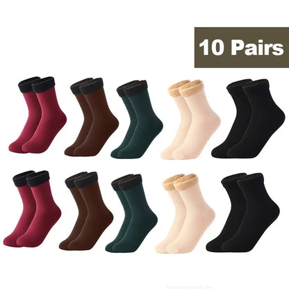 Thermal Fleece Winter Socks – Women’s