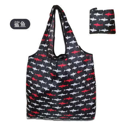 Foldable Reusable Shopping Tote Bag
