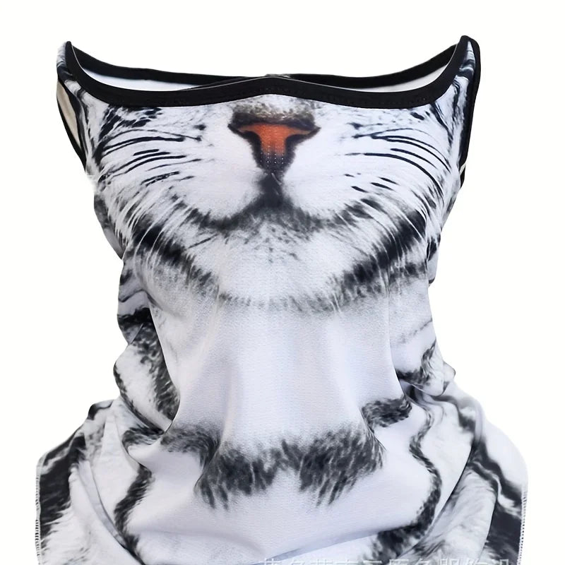 Cat Print Face & Neck Protector