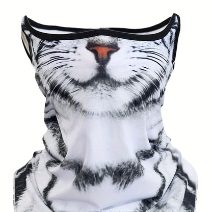 Cat Print Face & Neck Protector